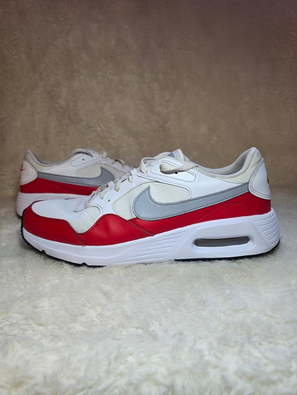 Nike Air Max SC White University Red - Size 13 (CW4555-107) - Picture 3 of 11